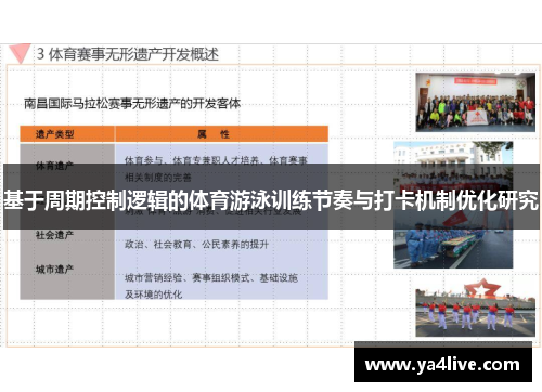 基于周期控制逻辑的体育游泳训练节奏与打卡机制优化研究
